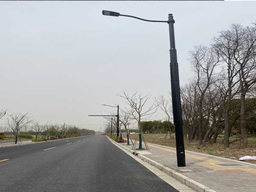 饶平县上海综合杆 太阳能路灯工程